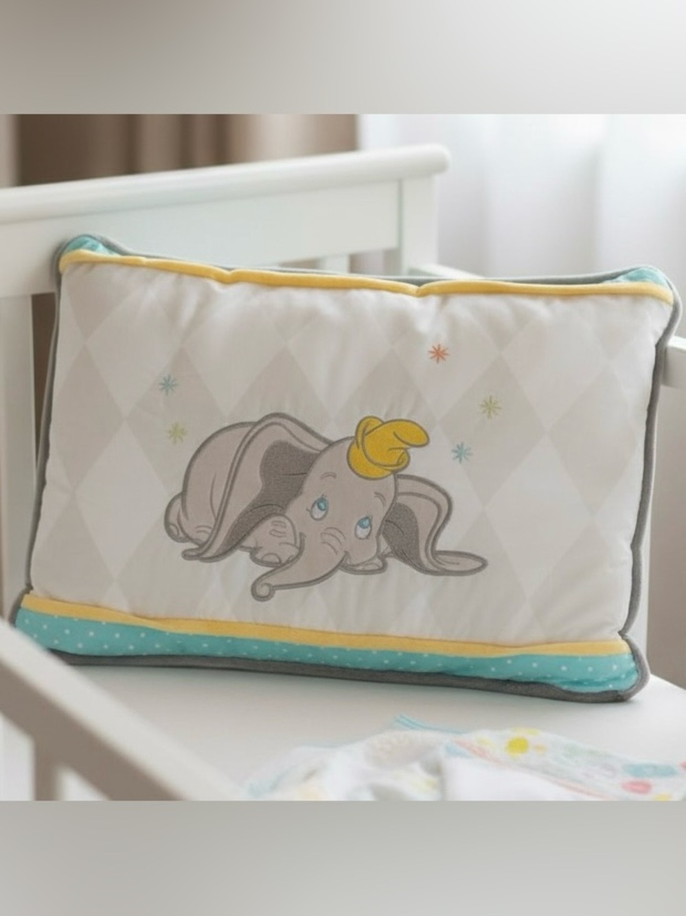 NEW WITH TAGS Disney Store Baby Pillow Dumbo
